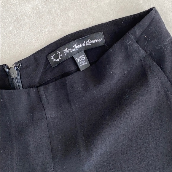 FOR LOVE & LEMONS FLARED HIGH WAISTED TROUSERS - Picture 2 of 9